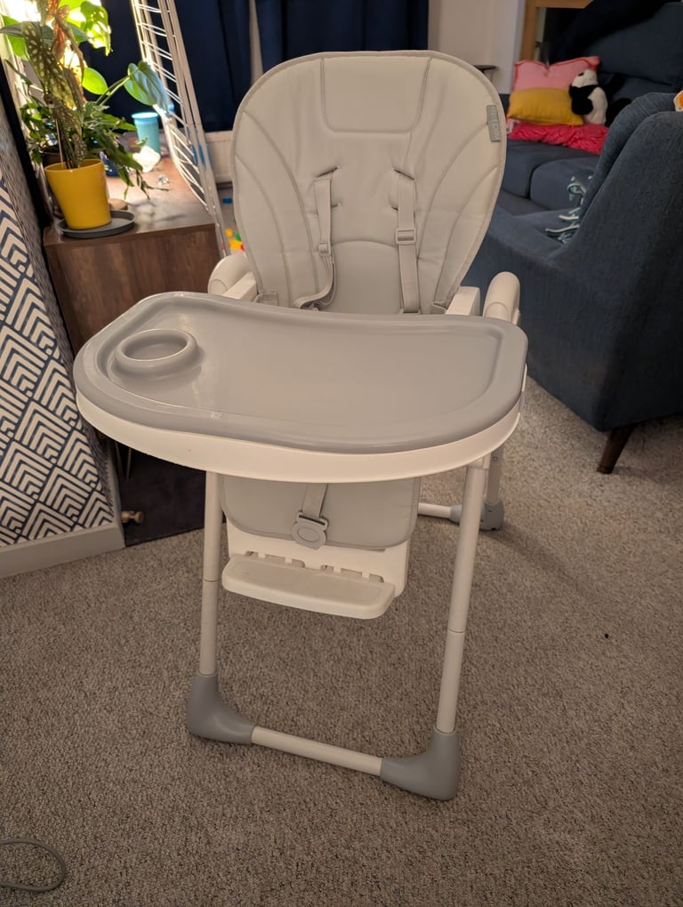image for Red Kite grey high chair suitable from birth