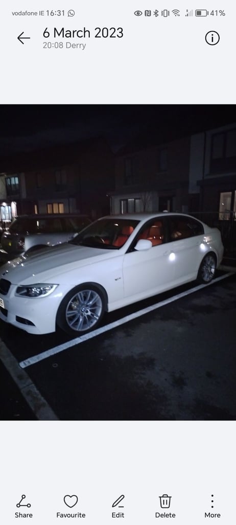 BMW, 3 SERIES, Saloon, 2009, Manual, 1995 (cc), 4 doors