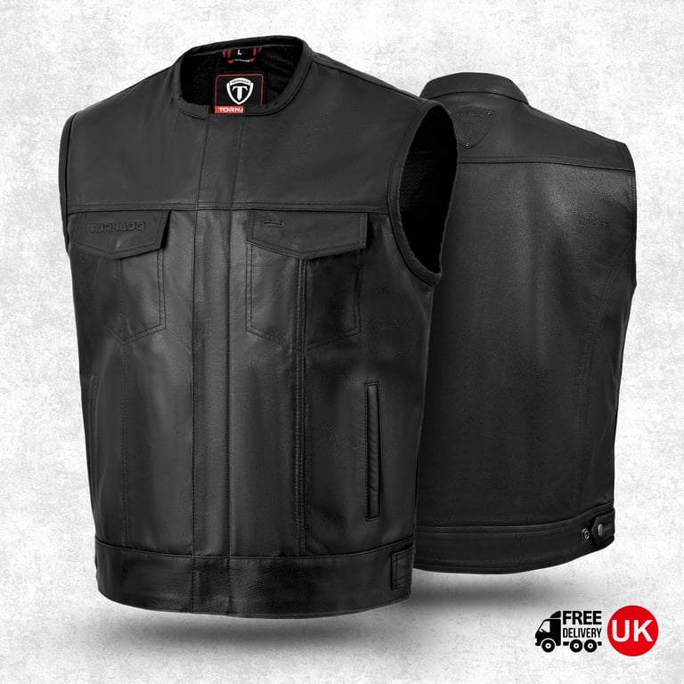 leather waistcoat 