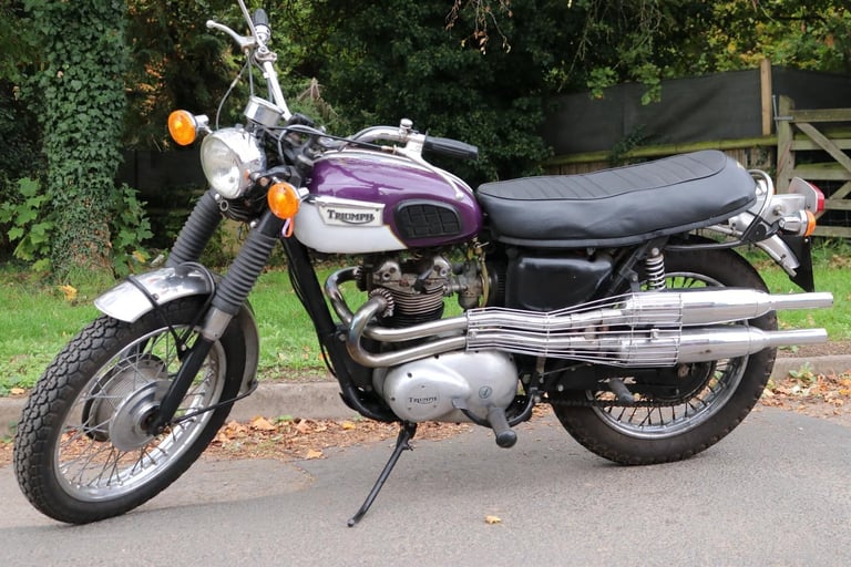 image for Triumph Trophy T100C 1971 all original runs and rides.