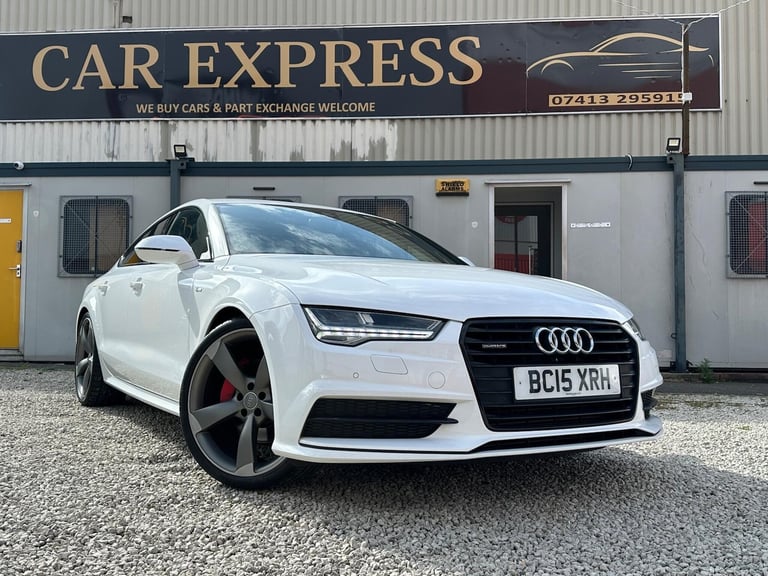 2015 Audi A7 3.0 TDI V6 Black Edition Sportback S Tronic quattro Euro 6 (s/s) 5dr HATCHBACK Diese...