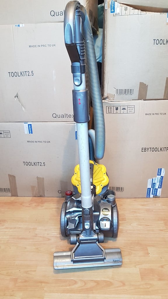 yellow dyson DC19 filters washed and dried Cylinder Hoover bagless Floor 1 week guara