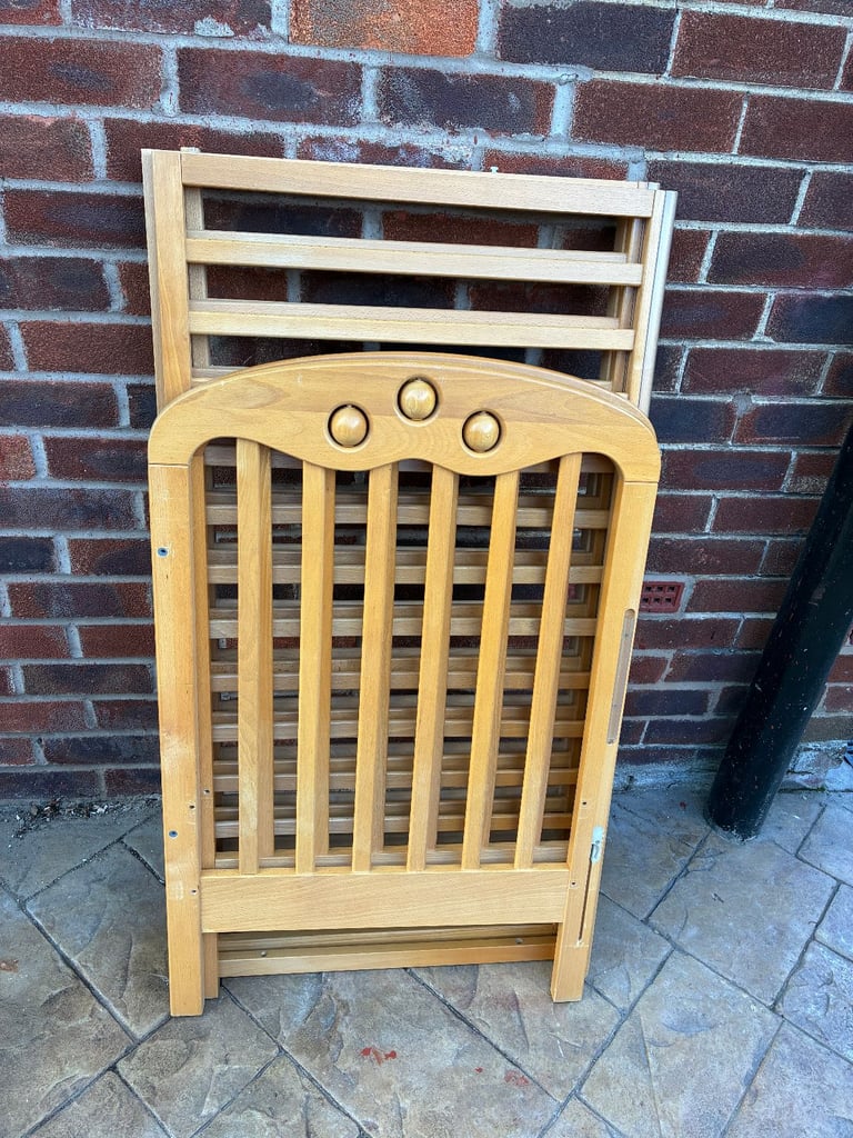 image for Mothercare Solid Wood Pine Baby Cot