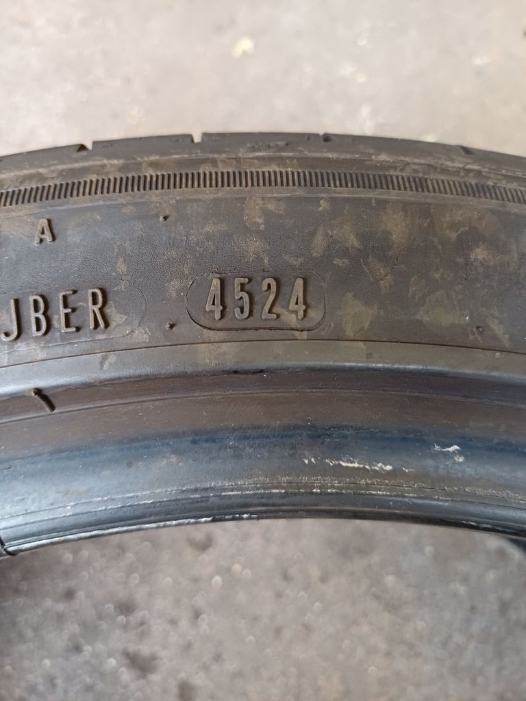 2x 225 45 18 Goodyear Tyres