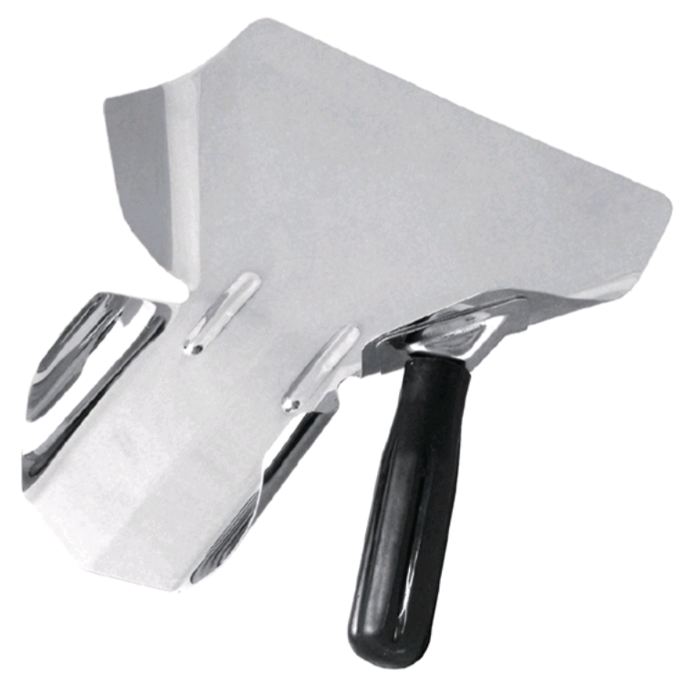 Chip French fry bagger scoop right handle 20cm