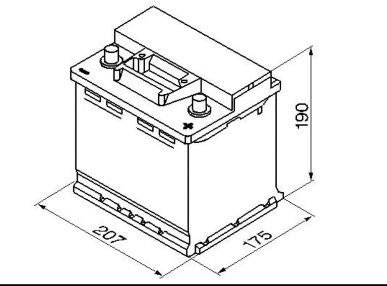 Car Battery 12V BOSCH