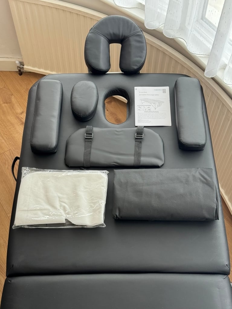 image for Full Massage Table Set – Like New, Worth £150 – London Pickup