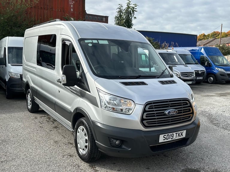 2019 Ford Transit 2.0 350 EcoBlue Crew Van RWD L3 H2 Euro 6 6dr PANEL VAN Diesel Manual