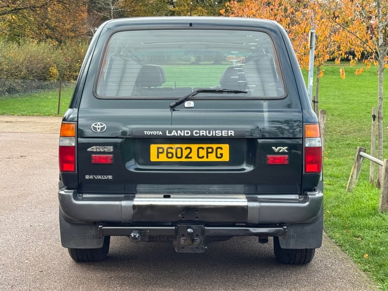 TOYOYA LAND CRUISER AMAZON VX 4.5 24 VALVE PETROL 4X4 1996 [P] GREEN