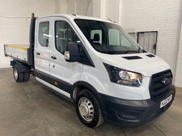 2022 FORD TRANSIT 2.0 RWD DOUBLE CAB ALLOY ONE-STOP BODY TIPPER **NEW WET-BELT**