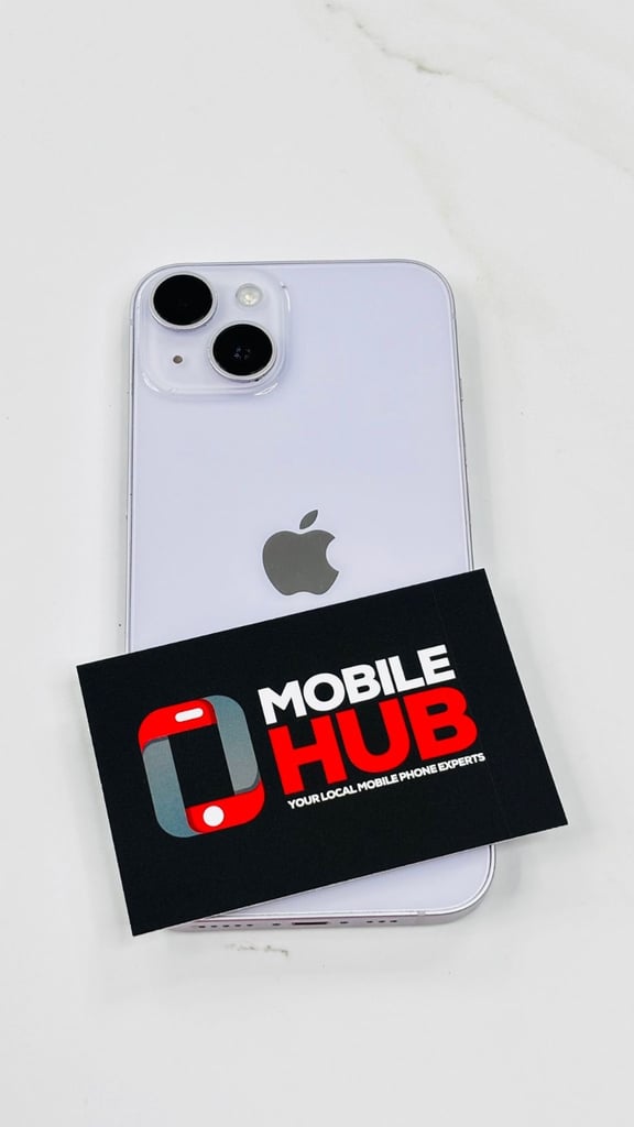 image for IPhone 14 - 128GB - Purple - Unlocked - Like New