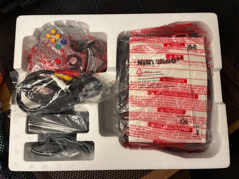 Boxed Nintendo 64 console - immaculate 