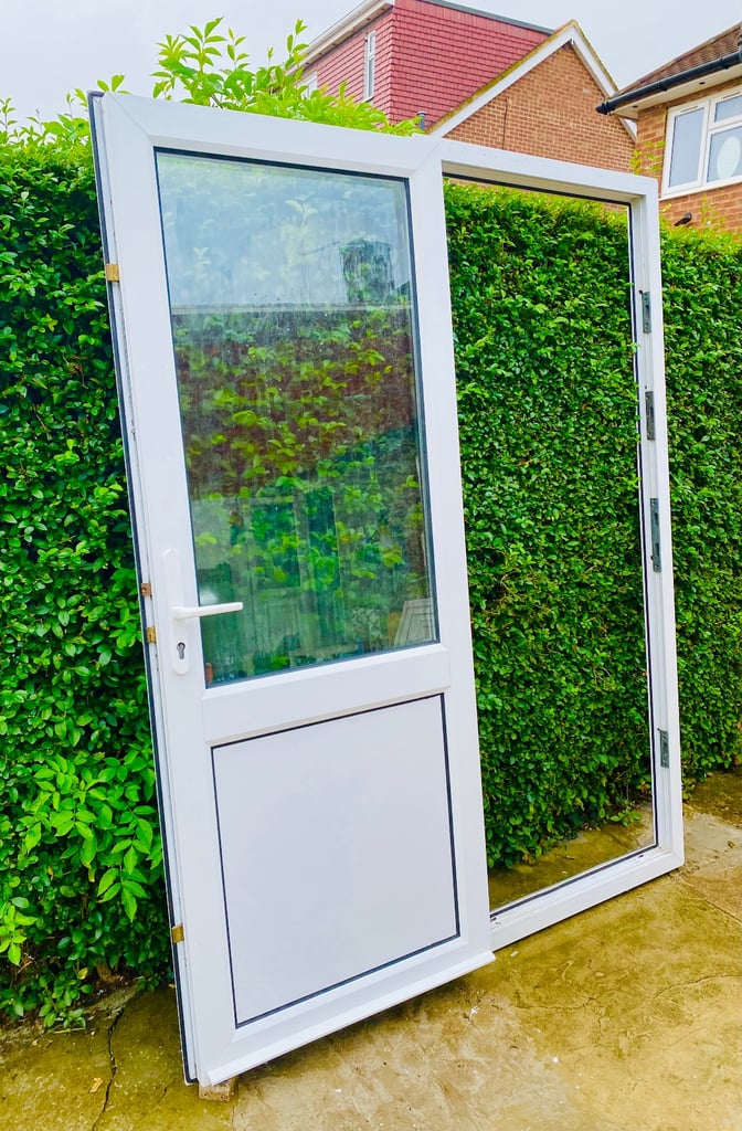 UPVC Door Double Glazed Door Exterior Door