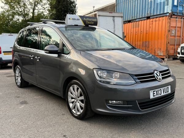 2013 Volkswagen Sharan 2.0 TDI CR BlueMotion Tech 177 SEL 5dr DSG , No VAT MPV Diesel Automatic