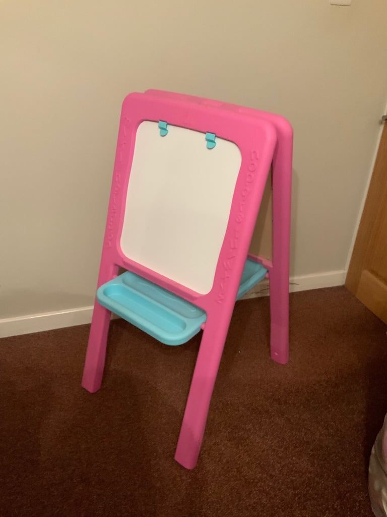 image for Childrens pink easel 