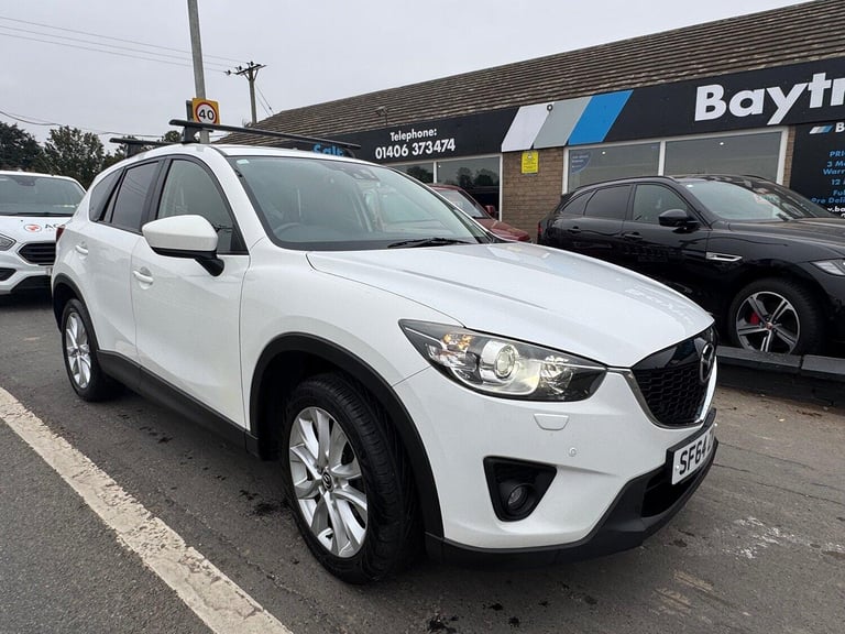 image for MAZDA CX-5 2.2 SKYACTIV-D Sport Nav White Auto Diesel 2014