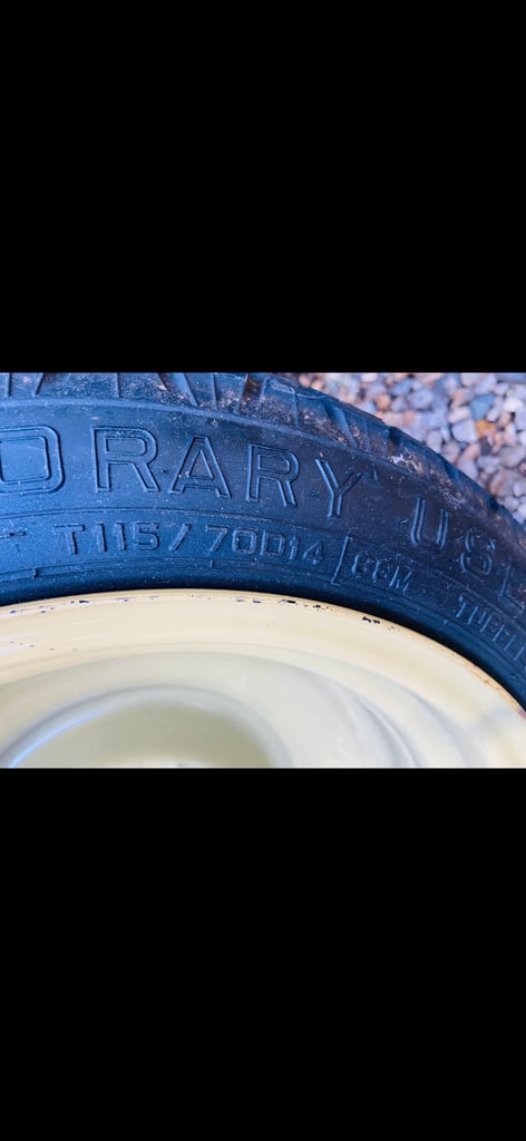 CAR SPARE TYPE - EXCELLENT CONDITION. 