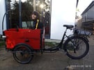 Velo Electrique Electric cargo bike needing repair