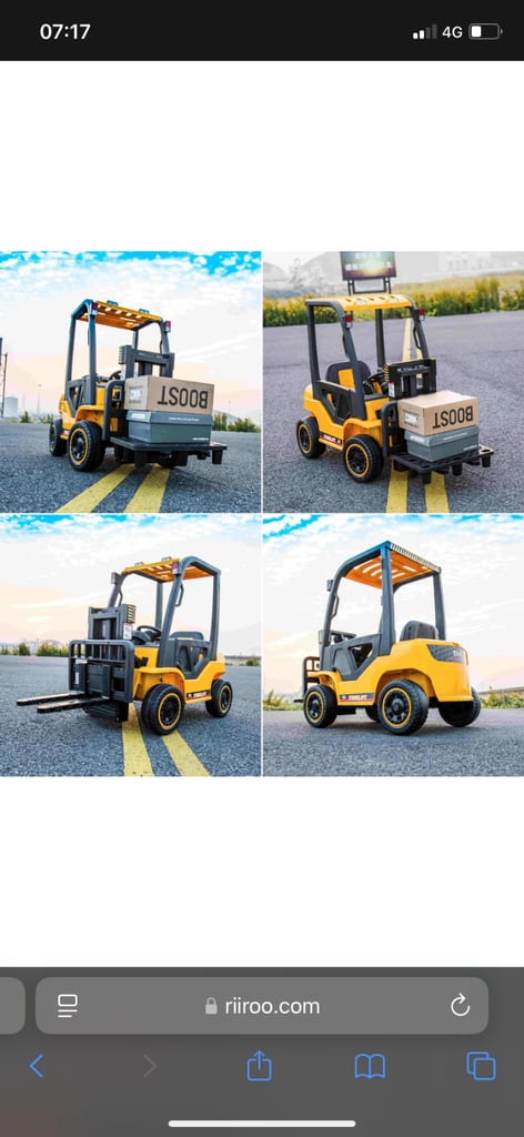 Kids 12v Forklift Truck