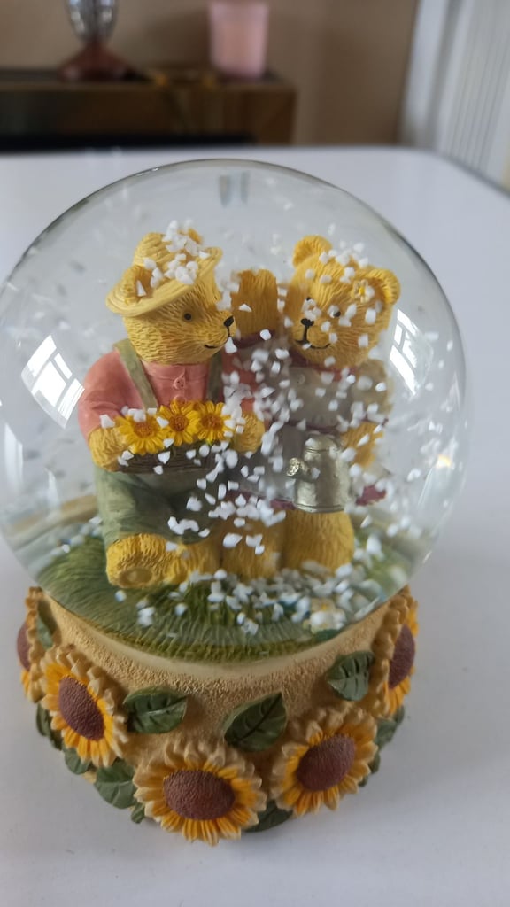 Bear snow Globe 