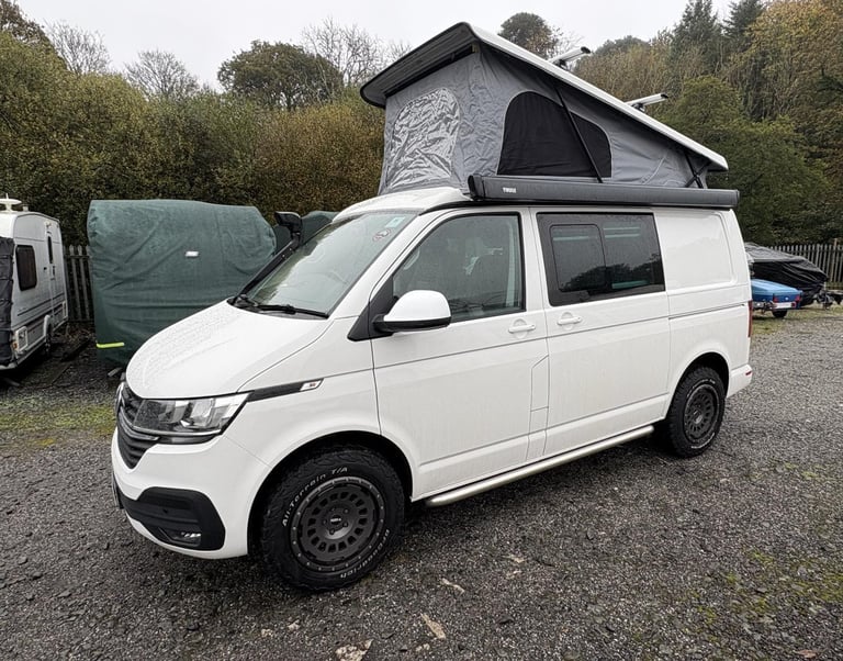 image for VW Transporter T6.1 Highline 2020 Pop Top 150 BHP Campervan For Sale