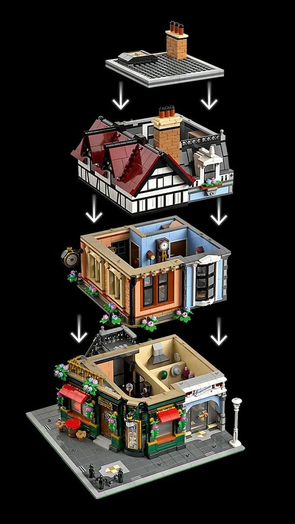 NEW SEALED LEGO ICONS TUDOR CORNER MINIATURE HOUSE SET 10350