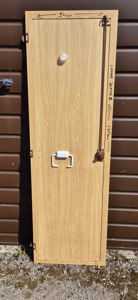 Caravan, camper, motorhome interior doors.