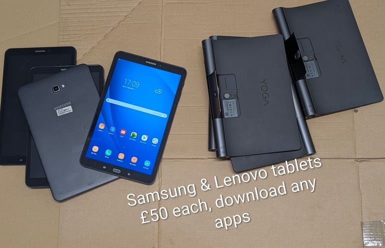 image for Samsung mobile phone tablets £50 each for work, business, kids, personal use