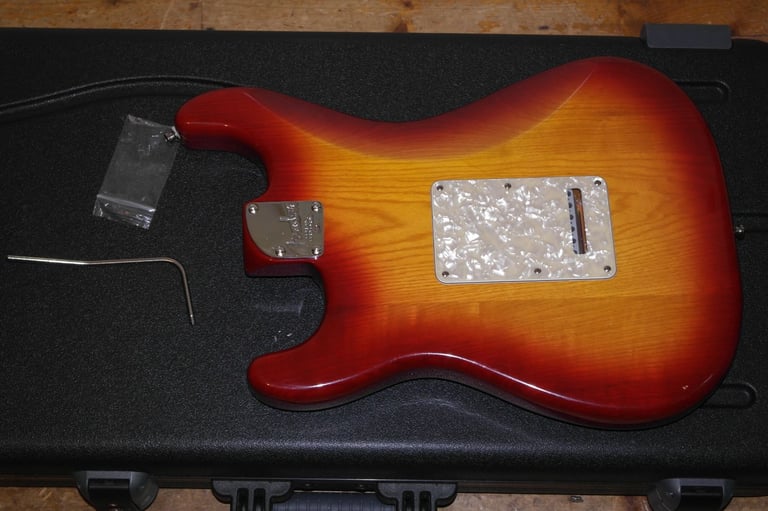 2003 Fender USA Deluxe Stratocaster (no neck) Noiseless pickups, S1 switching 