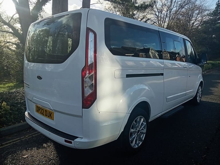 2022 Ford Tourneo Custom 2.0 320 EcoBlue Titanium Minibus 5dr Diesel Auto L2 Euro 6 (s/s) (130 ps...