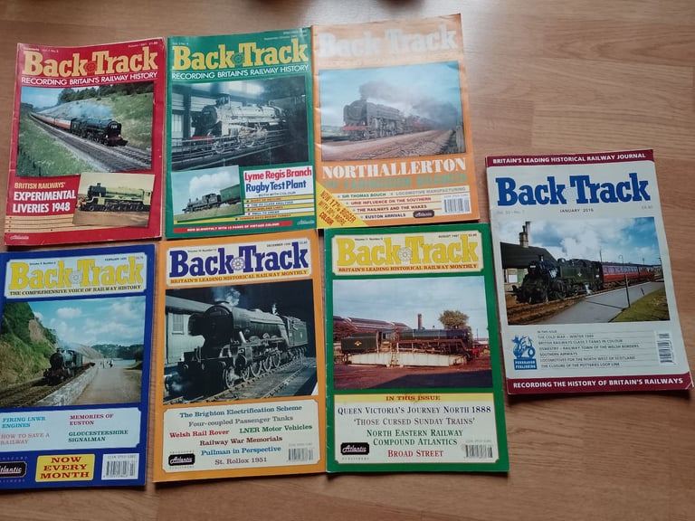 image for BackTrack Railway Magazines x 7