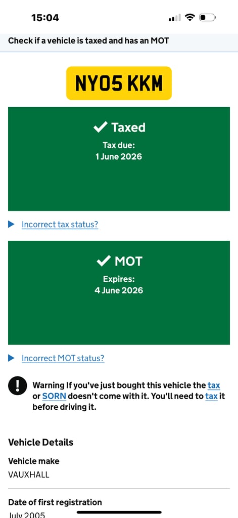Vauxhall, CORSA, Hatchback, 2005, Other, 1389 (cc), 5 doors