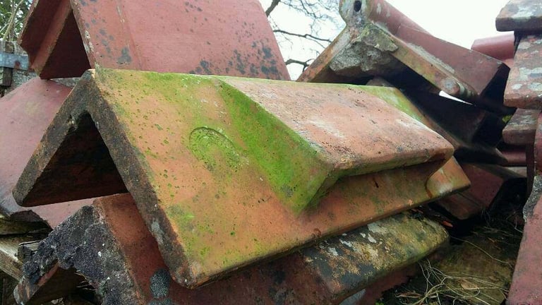 Bangor Blue Slates granite step scill roof ridge floor tiles chimney pot's 