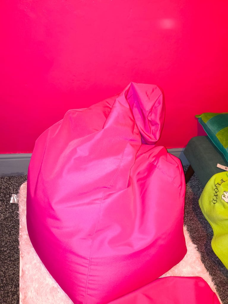 image for Beanbag chair and foot rest 