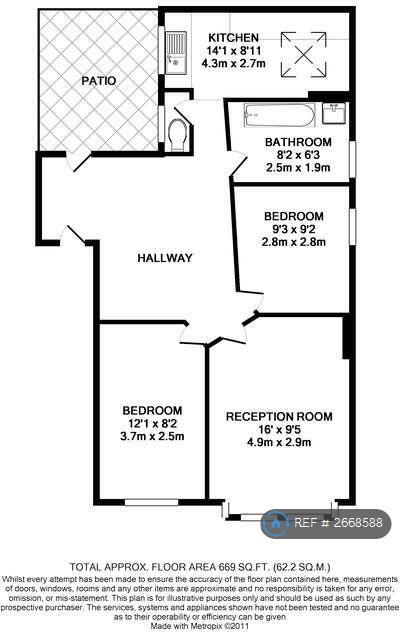 2 bedroom flat in Raie Maisonettes, London, SE22 (2 bed) (#2668588)