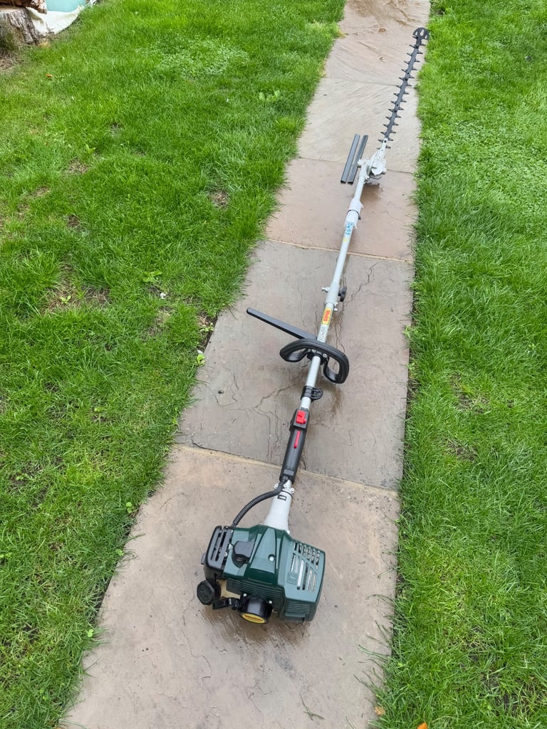 Webb petrol long reach hedge cutter 
