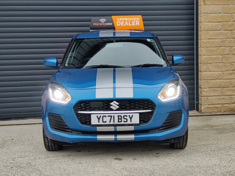 SUZUKI SWIFT; HYBRID; APPLE &amp; ANDROID CAR PLAY; BLUE; ULEZ COMPLIANT;-5 DOOR;
