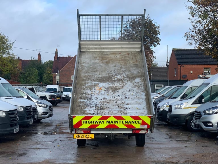 2021 MERCEDES BENZ SPRINTER 314 RWD ALLOY BODY DOUBLE / CREW CAB TIPPER 1 OWNER