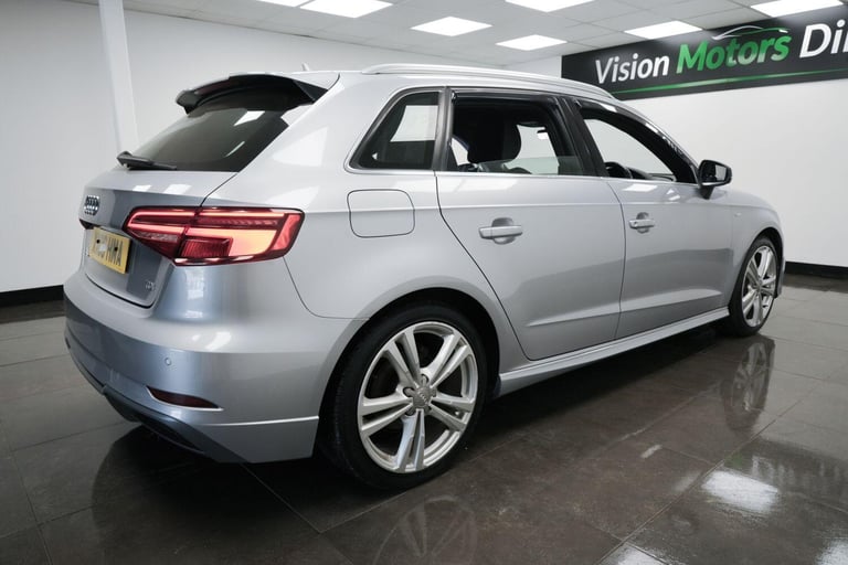 2018 Audi A3 1.6 TDI S line Sportback S Tronic Euro 6 (s/s) 5dr HATCHBACK Diesel Automatic