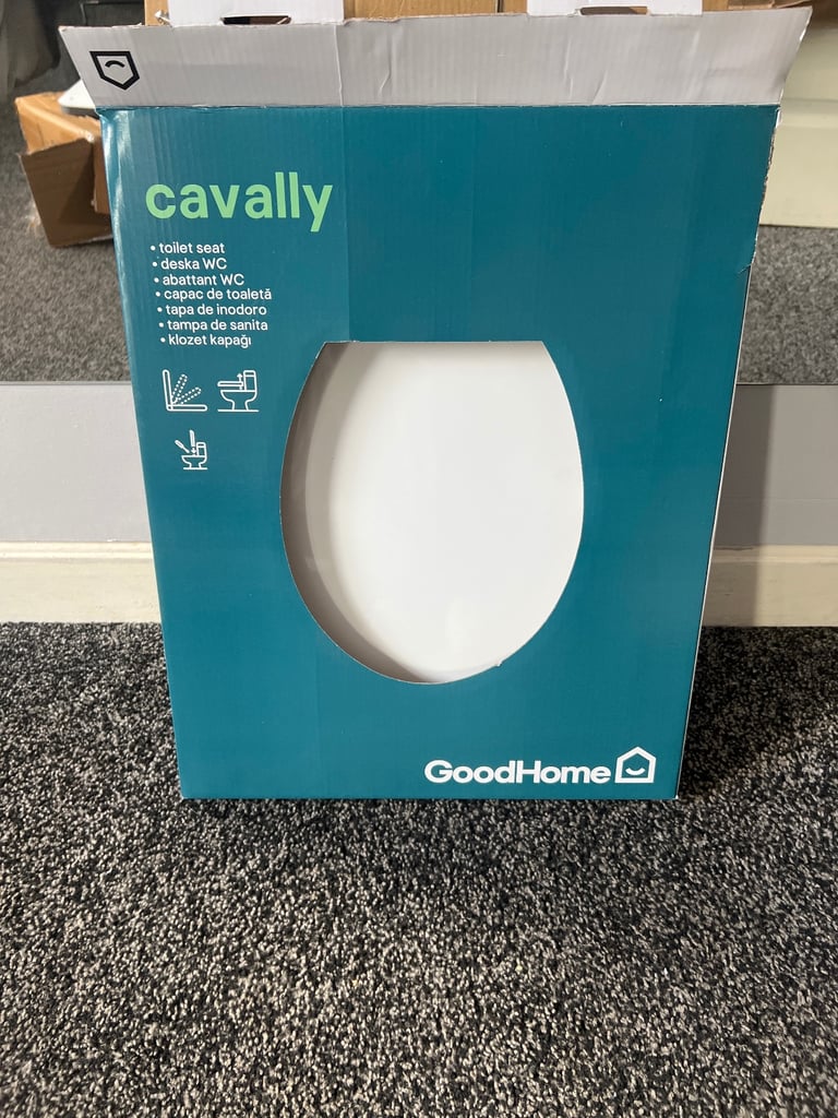 image for Toilet seat soft close 