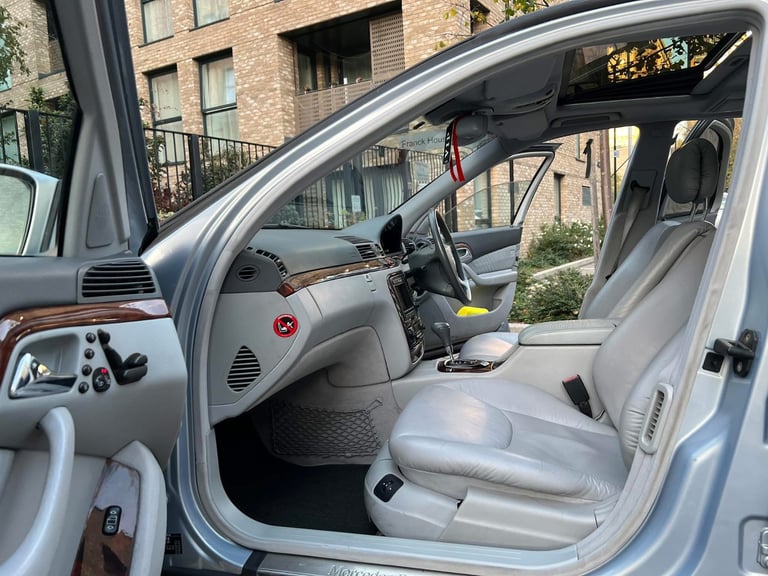 2001 Y Reg Mercedes Benz S Class S500 V8 306 Bhp Low Mileage Ulez Complaint Rare Colour W220