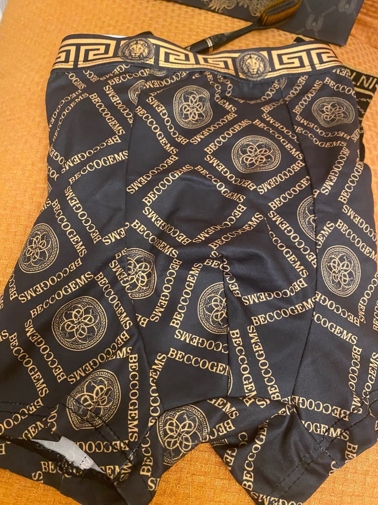 Black and gold men’s accessories 