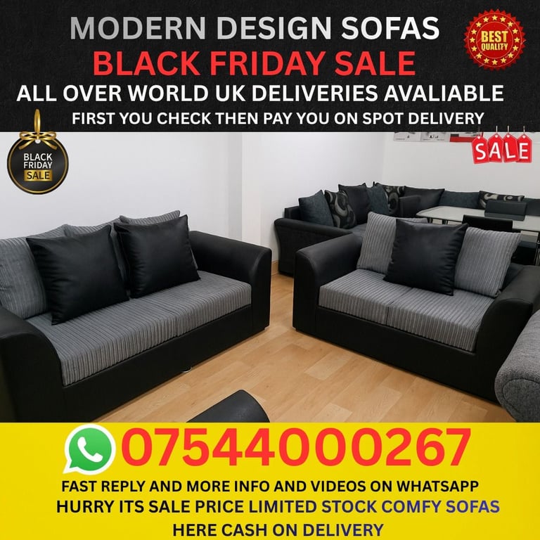 image for Top Sofa Deals UK | Corner & 3+2 Sets | Free Delivery
