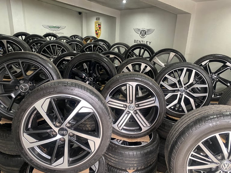 19” inch genuine Bentley alloy wheels 5x112 gt Vw golf caddy scirocco