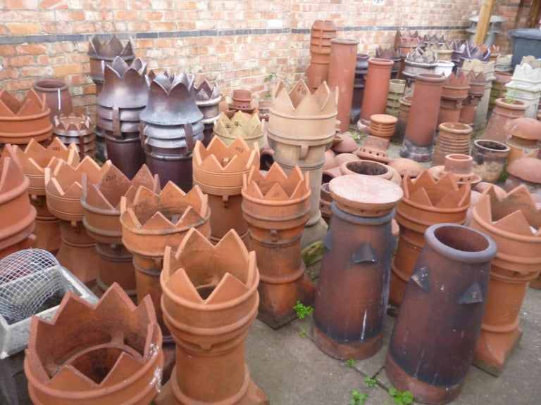 Rosemary roof tiles   50p each     slates chimney pots ridges etc 