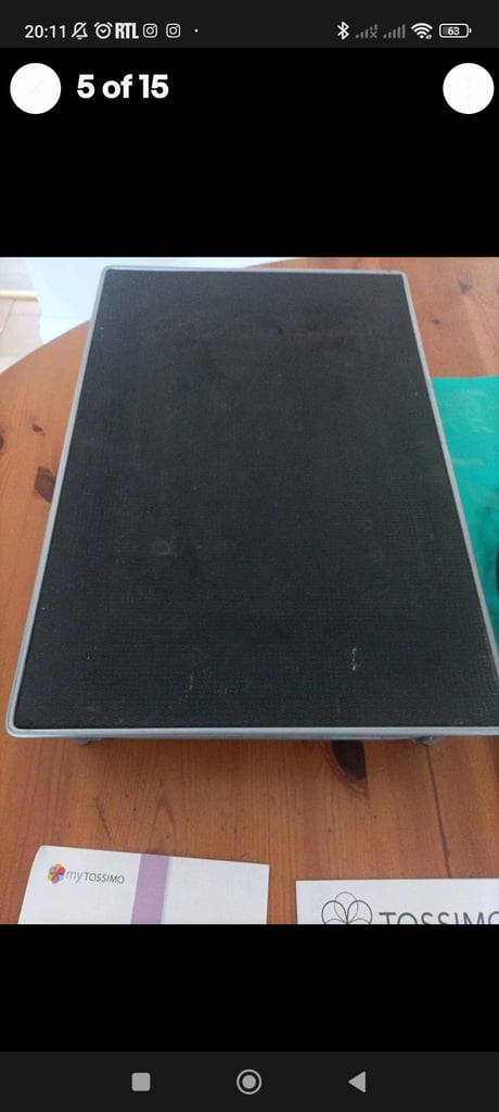 Bosch Tassimo Fidelia pod holder cleaning disc  used