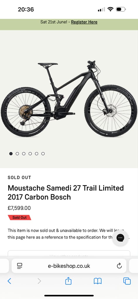 image for BARGAIN ELECTRIC BIKE
