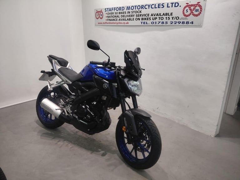 Yamaha MT125  STAFFORD MOTORCYCLES LIMITED