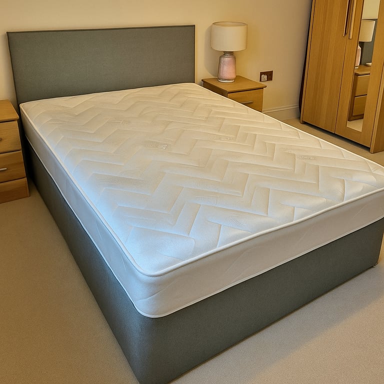 image for Orthopaedic Divan Bed for Support – Single, Small Double, Double, and King Size Options