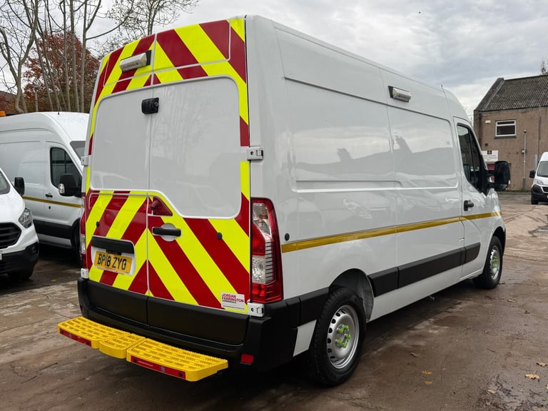 2018 VAUXHALL MOVANO L2H2 WORKSHOP VAN EURO 6 DIRECT FROM NETWORK RAIL